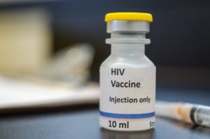 HIV vaccine vial
